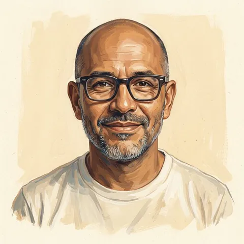Illustrated sample portrait